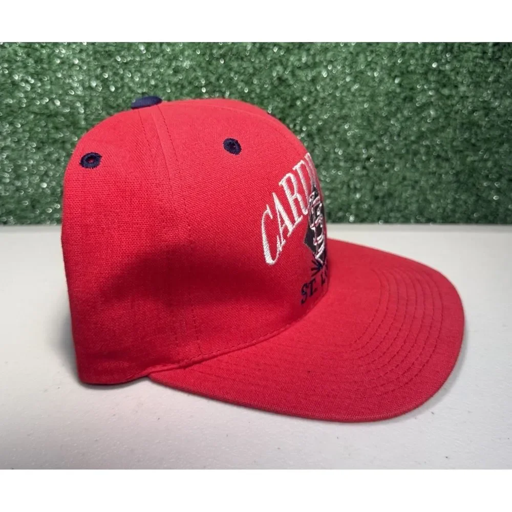 Vintage St. Louis Cardinals Baseball Hat MLB Embroidered Adjustable Cap Red OSFM